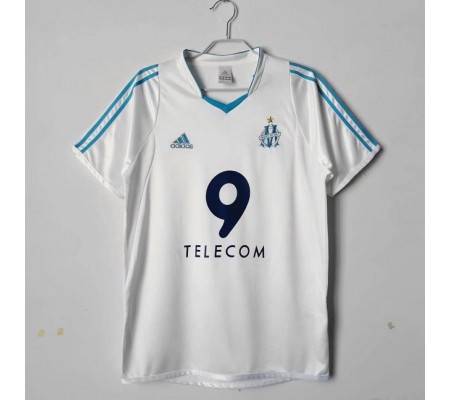 Marseilles 03/04 Home Retro Soccer Jersey